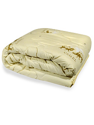 Одеяло зимнее Верблюжья шерсть полиэстер 600 гр. (чемодан) / ЯфТекс