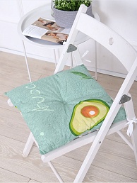 Подушка на стул / Авокадо