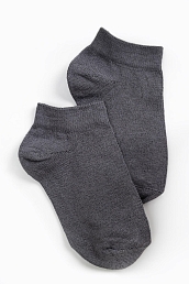 Детские носки стандарт Настроение Темно-серые / 2 пары