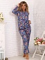 Женская пижама Фланель / расцветки в ассортименте