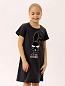 Детское платье "Тутти" арт. дк291тс / Темно-серый